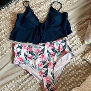 Beachsissi/ Beach Sissi High Waisted Bikini or Tankini XL